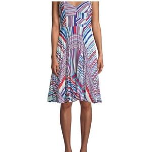 Parker Magna Dress - Multicolor striped - Size 4